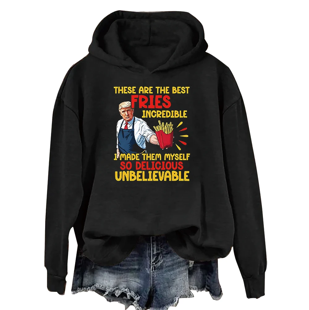 Mcdonalds Trump These Are The Best Fries Hoodie Men/Women Fans Gift Vintage Casual Hoodies