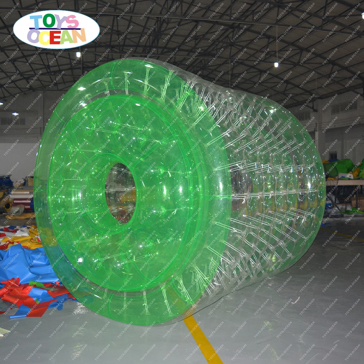 

Colorful Transparent Inflatable Water Roller - Zorb Walking Ball
