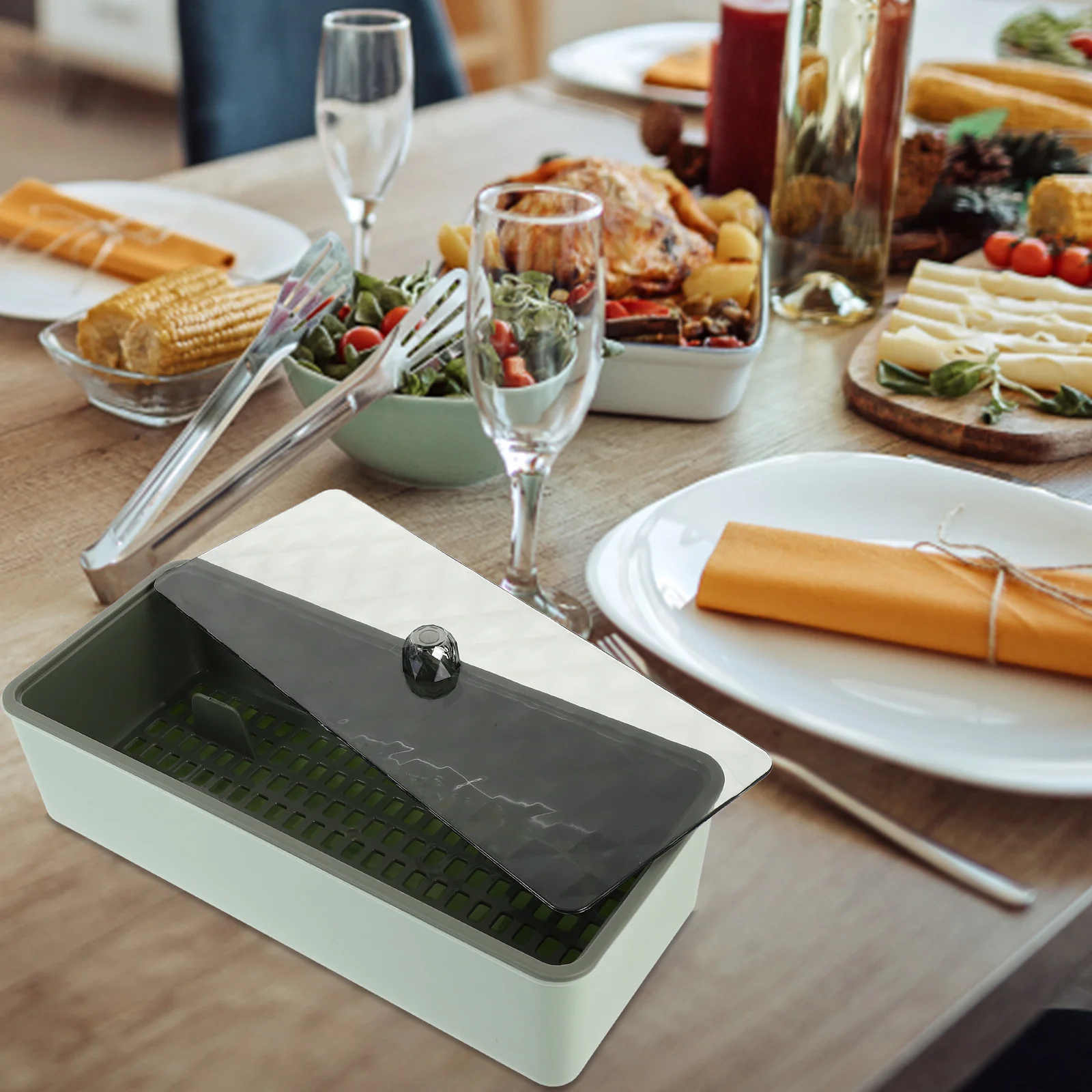 

Cutlery Box Scratch Resistant Utensil Holder Kitchen Organizer Chopsticks Fork Spoon Storage Practical Household