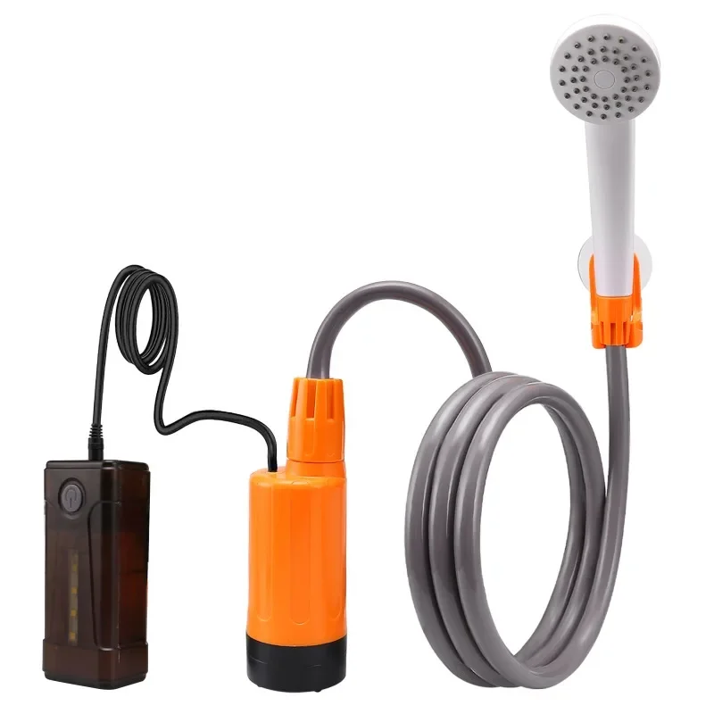 Portable shower, outdoor electric camping rechargeable shower