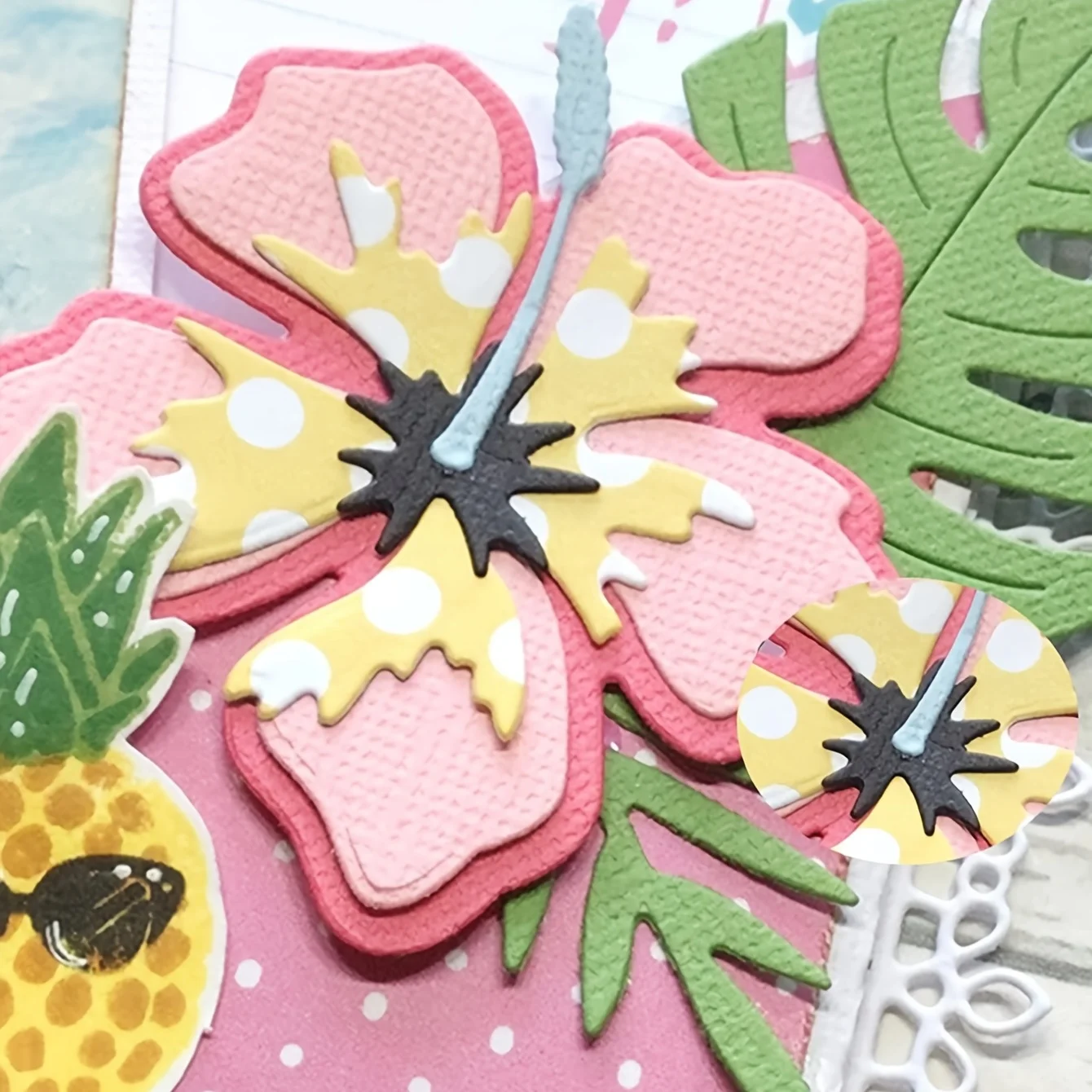 3D Flower and Leaf Decoration Plant Metal Cutting Mold for DIY Handmade Photo Album Decoration Crafts Paper Card Production