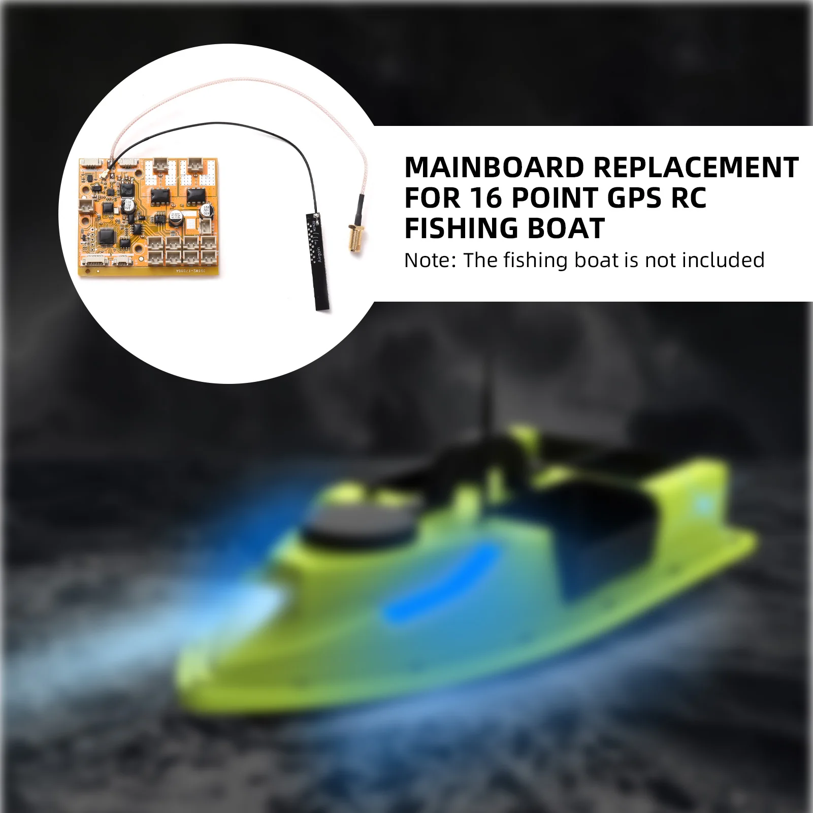 Fishing Boat Main Board for D19/D20 GPS Wireless Remote Control Fishing Bait Boat