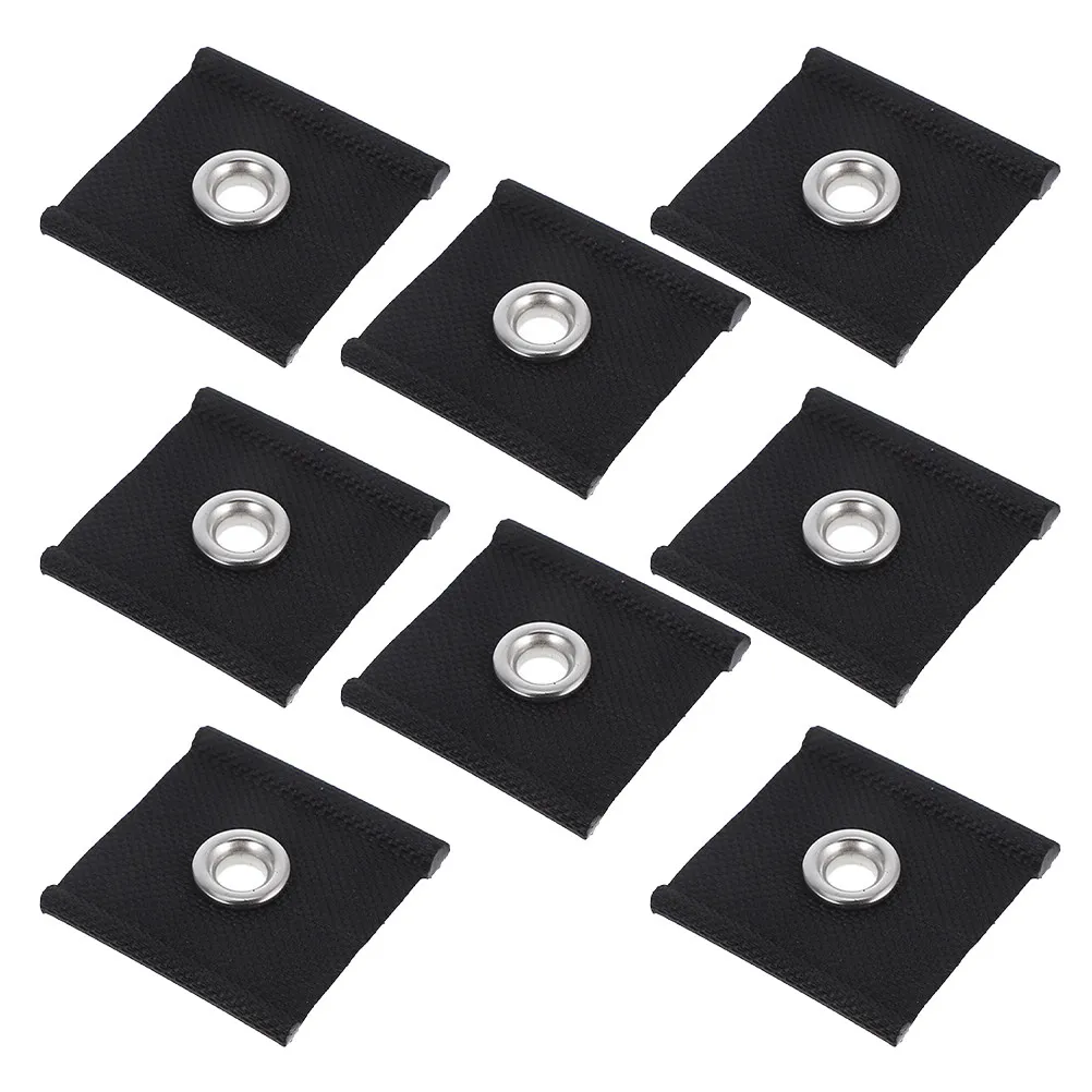 

8Pcs Rv Awning Piping Eyelets Heavy Duty PVC Coated Metal Grommets for Camper Van Trailer Canopy Installation Outdoor Camping
