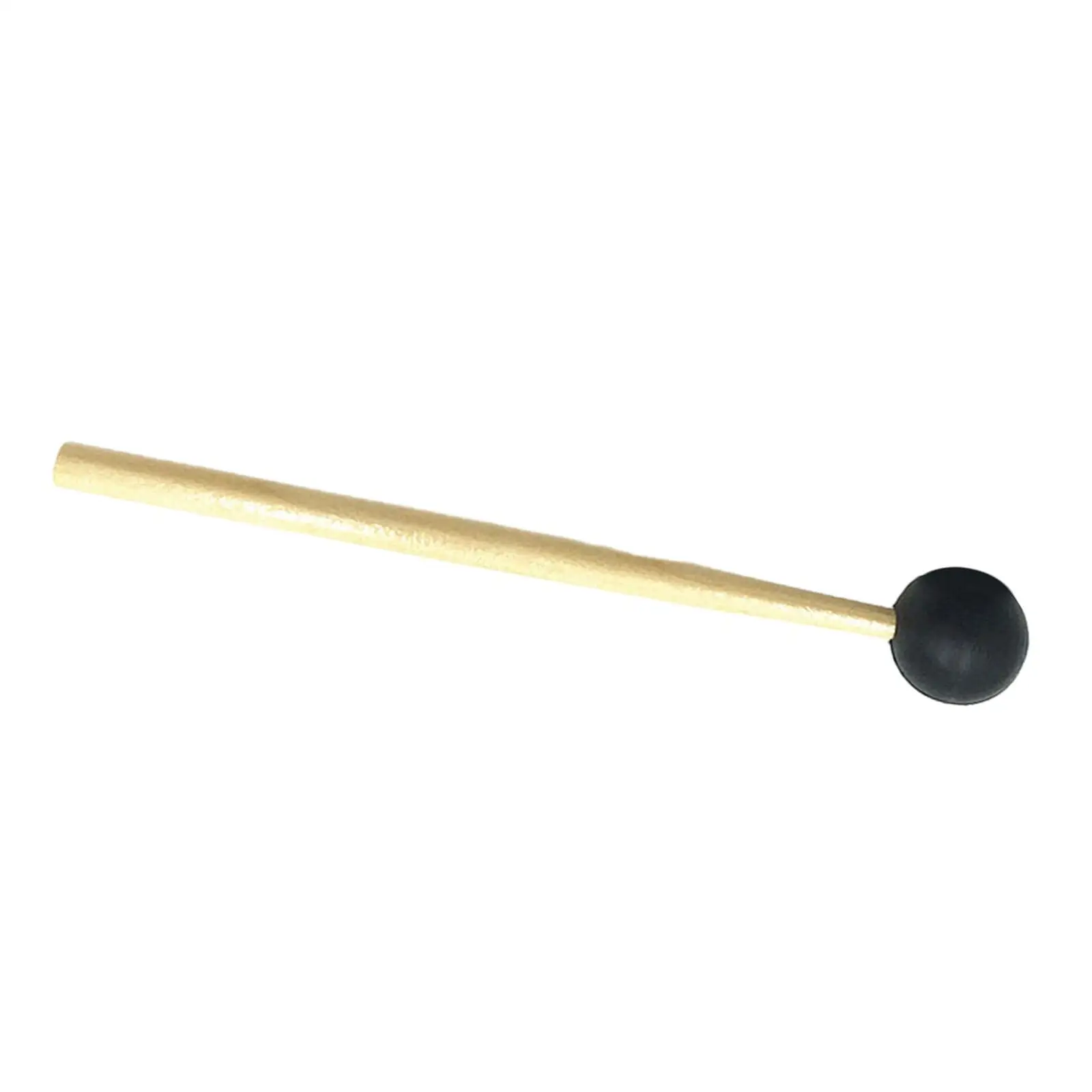 Tongue Drum Mallet Bell Mallet Vibration with Wooden Handle Balancing Rubber Bell Mallet
