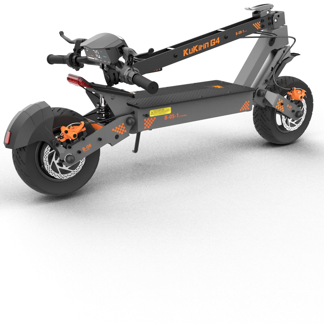 KuKirin G4, Elektrische Scooter voor Volwassenen, 48V 20AH Batterij, Slim Display, 11 Inch Banden, Off-Road Elektrische Scooter, Bereik 90 Km