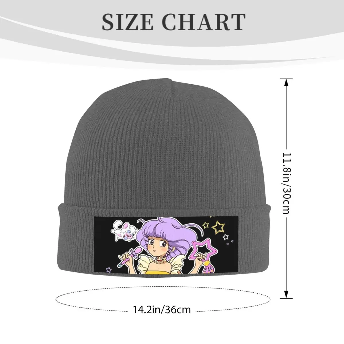 Creamy Mami Warm Knitted Cap Hip Hop Bonnet Hat Autumn Winter Outdoor Beanies Hats for Unisex Adult