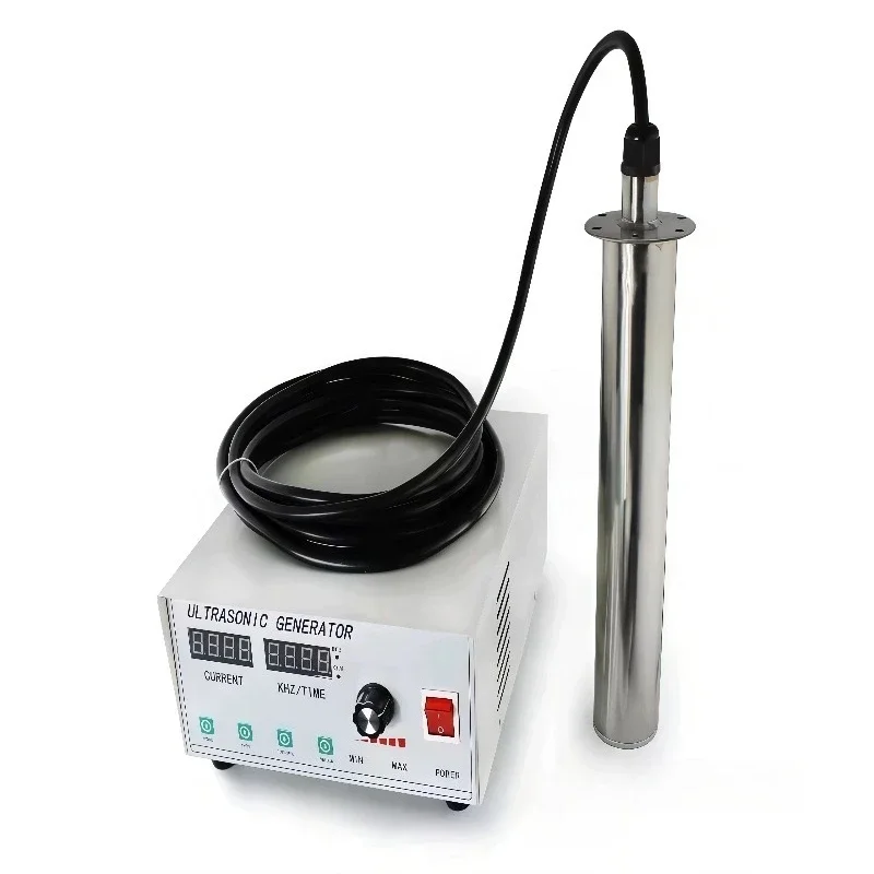 Ultrasonic vibrator, industrial input ultrasonic cleaning machine