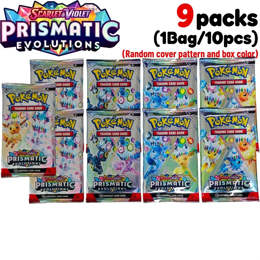 9 Packungen Pokémon TCG Mega Evolution-Pitch Black Booster Ascended Heroes Phantasmal Flames TCG Sammelkarten-Set – Detail 24