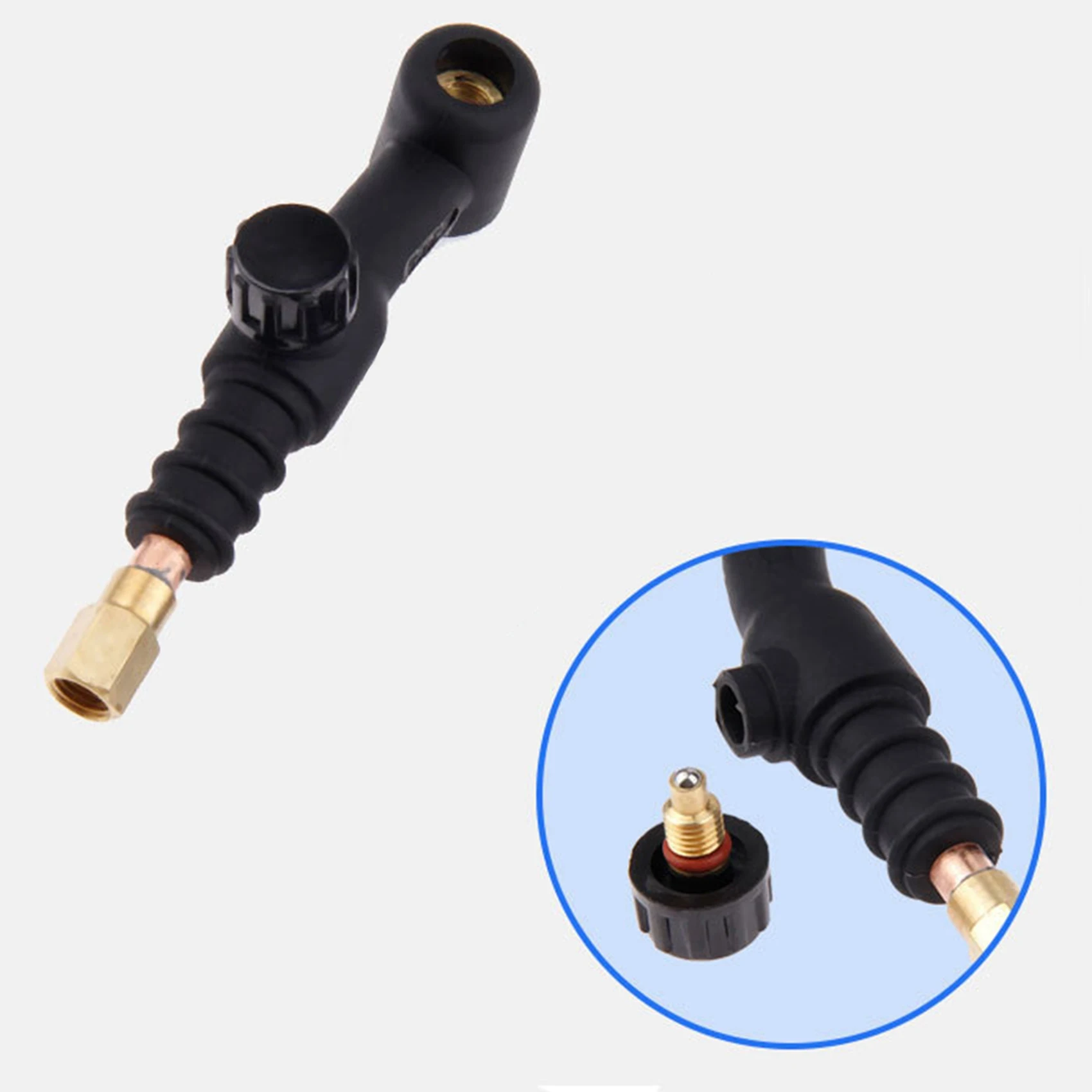 ملحقات لحام ABKL-Black TIG ملحقات شعلة قوس الأرجون ملحقات الشعلة الصناعية برأس تبريد الهواء