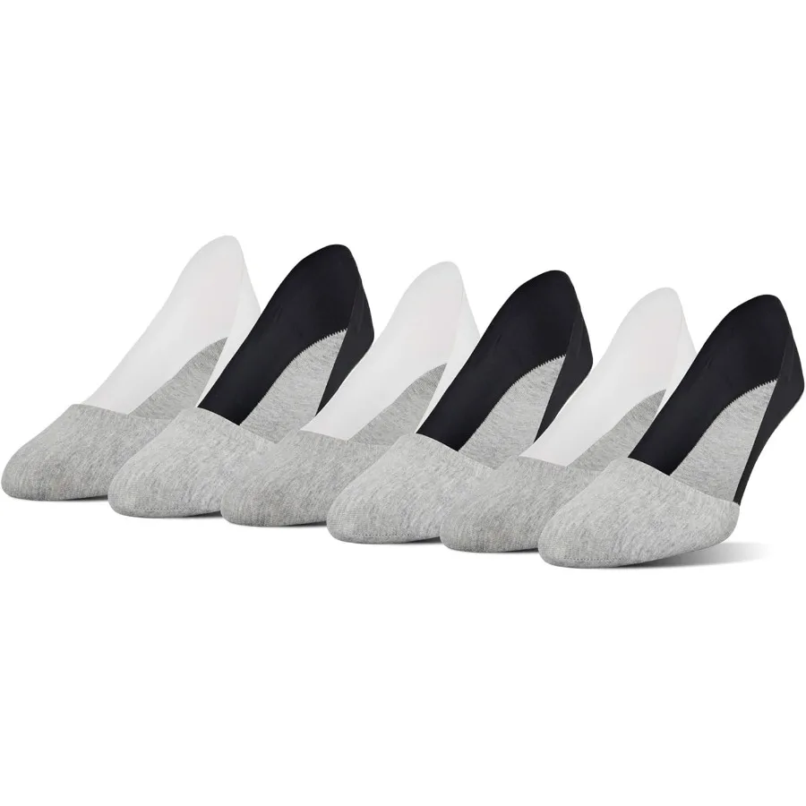 

Peds Women's Smooth Edge No Show Socks Multipairs for Daily Wear Invisible Comfort Fit with MoistureWicking Fabric Perfect for
