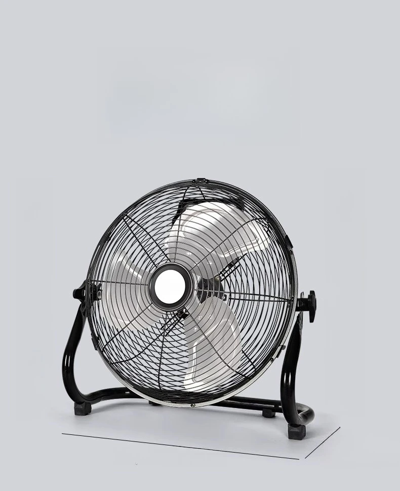 

Powerful floor type electric fan construction site household silent wind sitting on the ground industrial high power floor