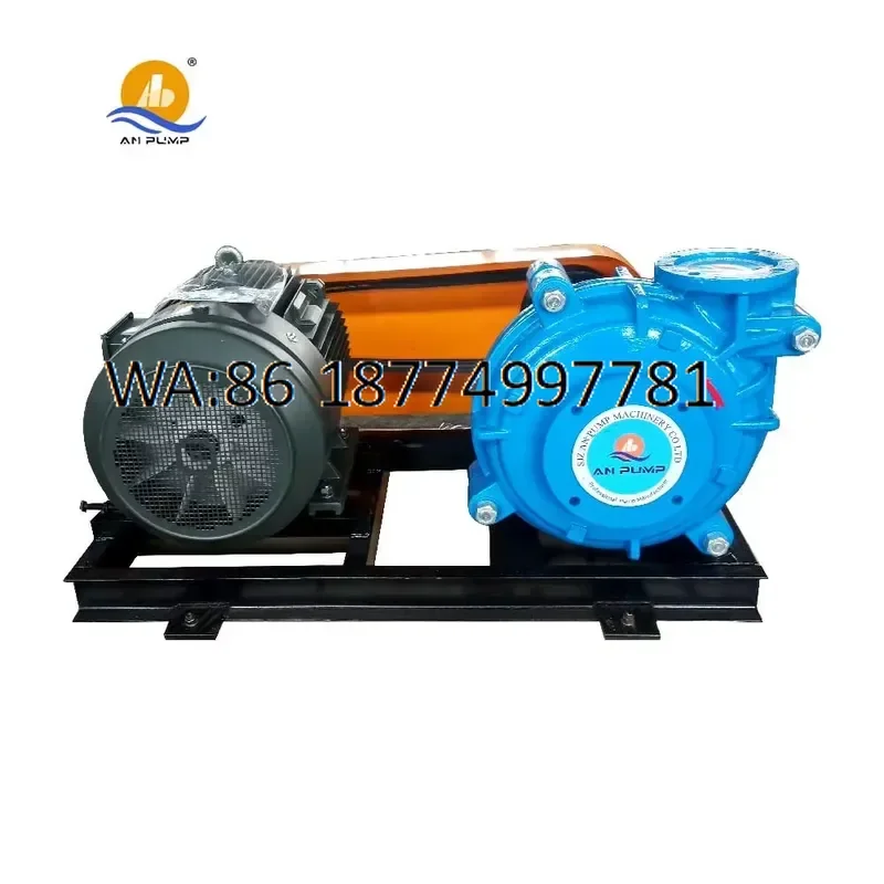 custom Metal Chrome Mineral Lining Slurry Pump for China Manufacture