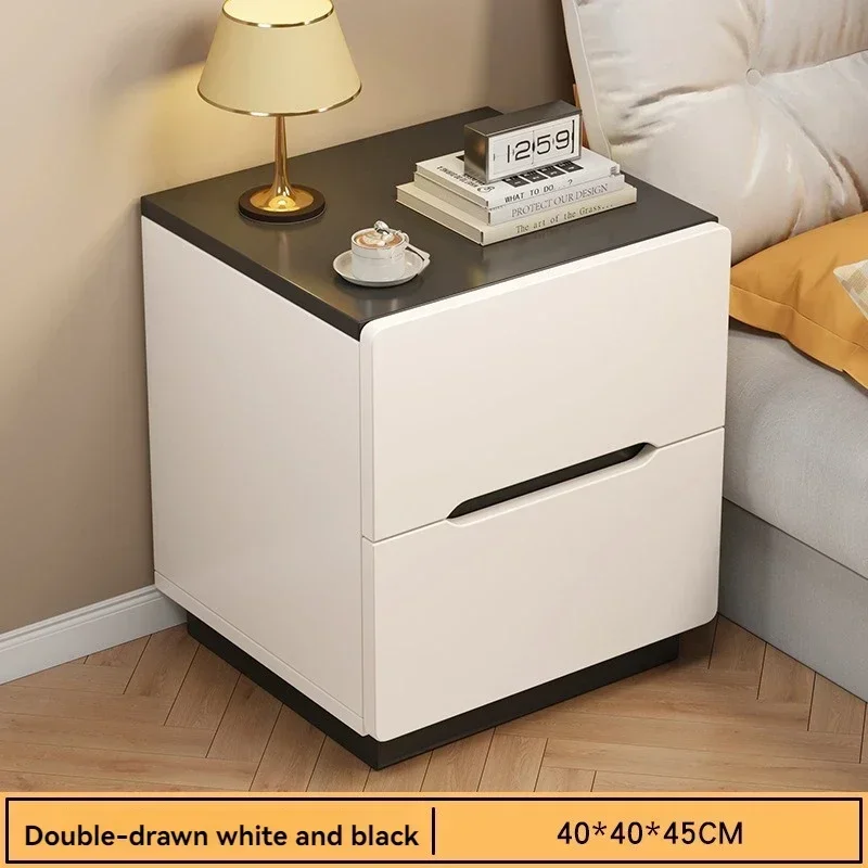 

Изысканная прикроватная тумбочка для спальни, многофункциональный комод с ящиками, скандинавская простая многоярусная полка для хранения, прикроватная тумба