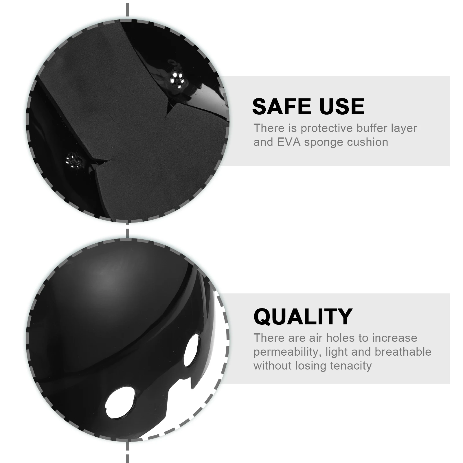 

Anti-collision Safety Shell Lightweight Hard Hat Bumper Cap Hats Polyethylene Abs Material Men and Women Protective