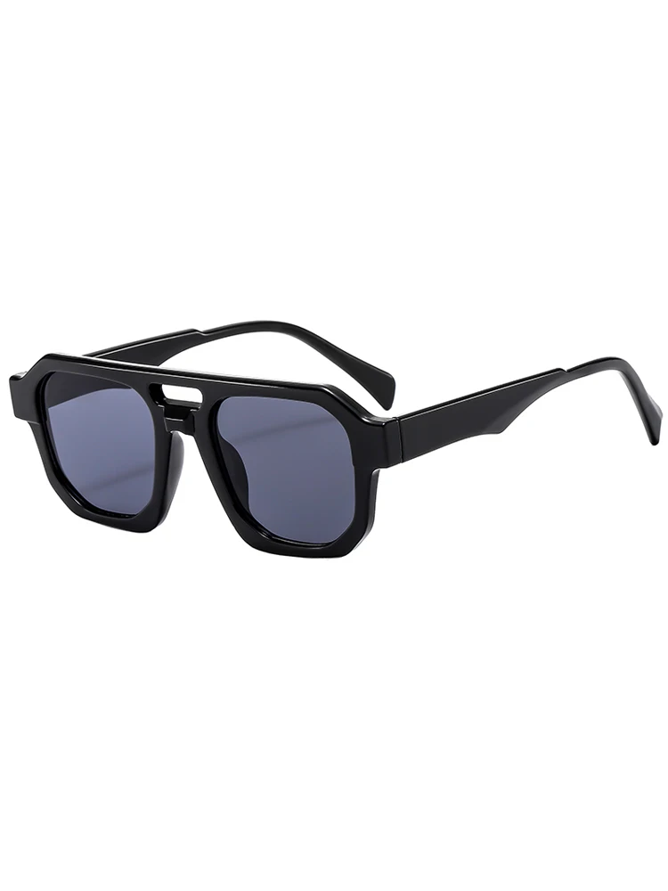 Veiligheidsbril Nieuwe Retro Pilot Zonnebril Heren Mode Minimalistisch Ontwerp Outdoor Anti UV Zonnebril Dubbele Beam Vrouw - afbeelding 2