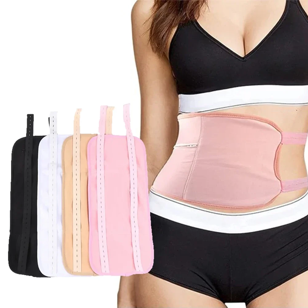 

Castor Oil Pack Wrap Reusable Organic Cotton Castor Oil Packs with Adjustable Elastic Strap Castor Oil Compress Packs for Waist