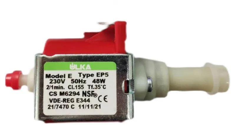 

Suitable for ULKA EP5 48W electromagnetic pump, coffee machine water pump medical apparatus cleaning machine pressure water pump