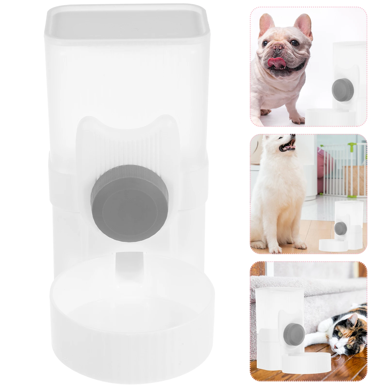 

Hanging Automatic Pet Water Leak-Proof Cats Pet Feeder Dispenser Water Fountain Cage Mounted Hygienic Drinking