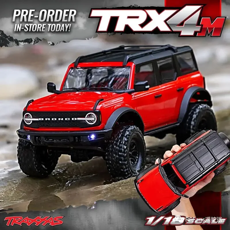 New Simulation RC Car 1/18 Mini TRX-4M Electric Climbing Vehicle Off-road Rc Crawler 97054 Model Toys