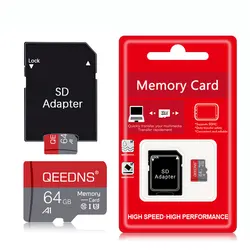 Flash Memory Card 8GB 16GB 32GB Class 10 UHS-I High Speed Micro TF SD Card 64GB 128GB 256GB 512GB V10 Mini SD TF Card For Phone