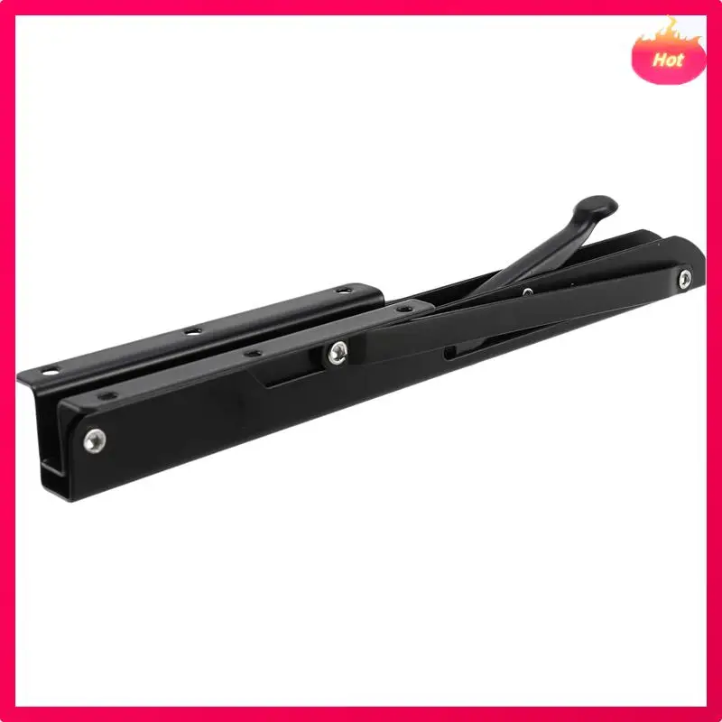 4Pcs 12Inch Folding Shelve Brackets Heavy Duty Metal Shelving Support Bracket Wall Mounted Floating Shelve Bracket