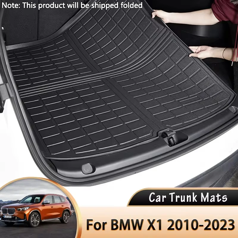 

Car Rear Trunk Mat Waterproof Protective Liner Trunk Tray Floor Mat for BMW X1 E84 F48 2010~2022 2018 2019 2020 2021 Accessories