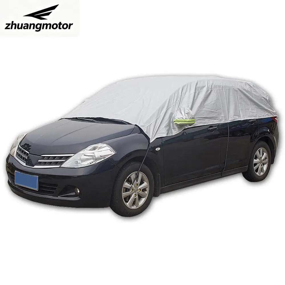 Car Half Body Sun Shade Waterproof Cover Sunscreen UV Snow Resistant Protection