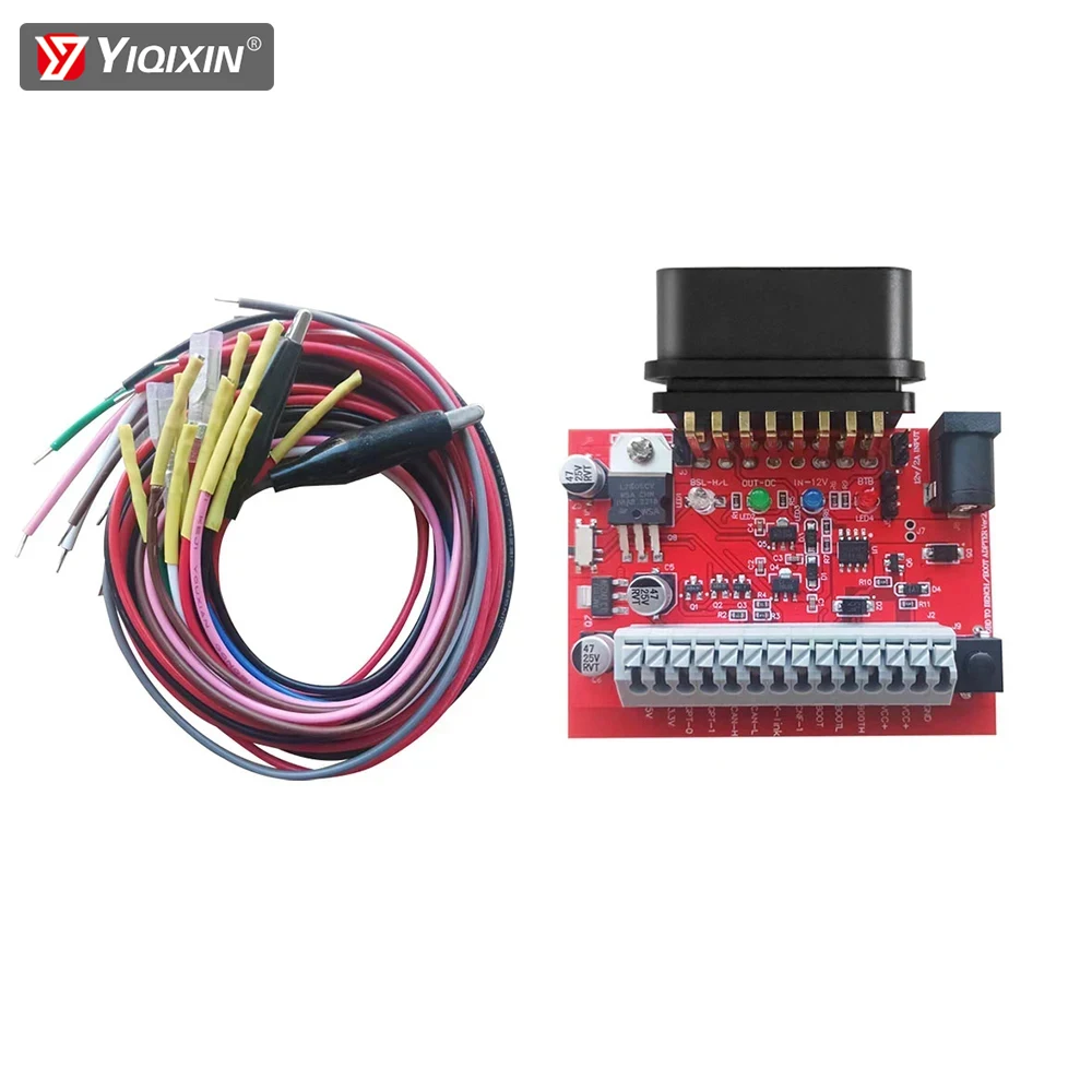 OTB 2.0 Adapter ECU Programmer Tool For KT200 KT200II Foxprog Tag FOX-Flash OBD On Bench Adapter 3 Way BOOT Upgrade to OTB Mode