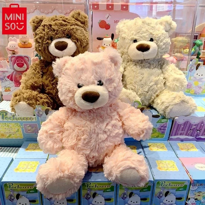 

Miniso Creative Boutique Gifford Bear Plush Doll Cute Bear Doll Gift Sitting Doll