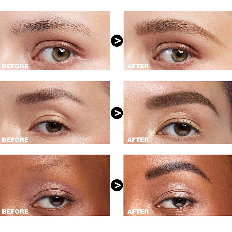8 ألوان ماتي أبيض أسود البرية الحاجب تصفيف الحاجب كريم شفاف مقاوم للماء الحاجب الشمع اثنين في واحد كريم الحاجب