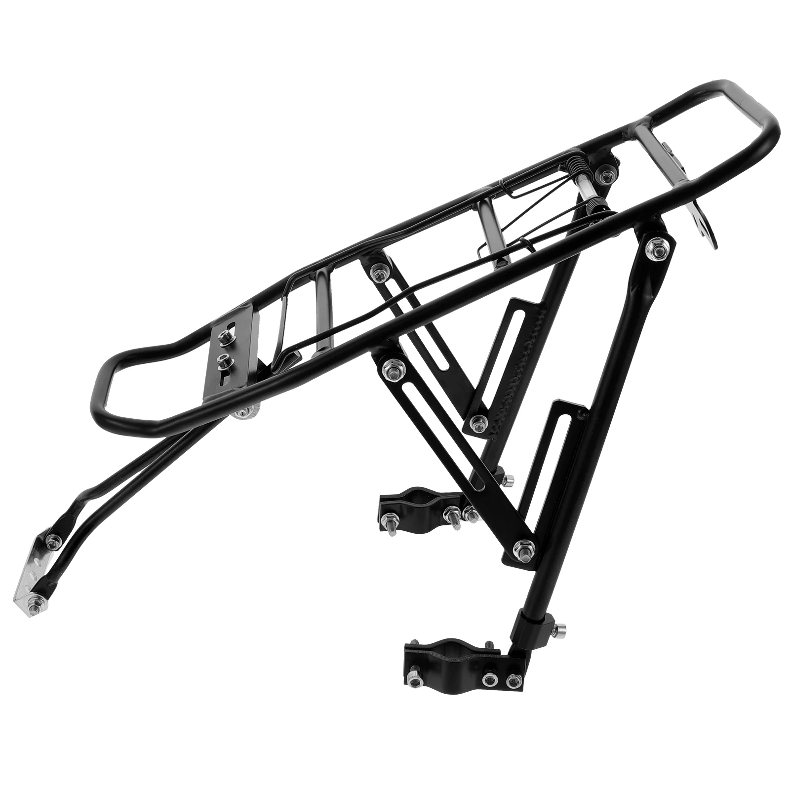 

Simple Bike Carrier Rack Back Stand Mountain Bike Cargo Rack Bike Rear Shelf Luggage Carrier for Outside Outdoor