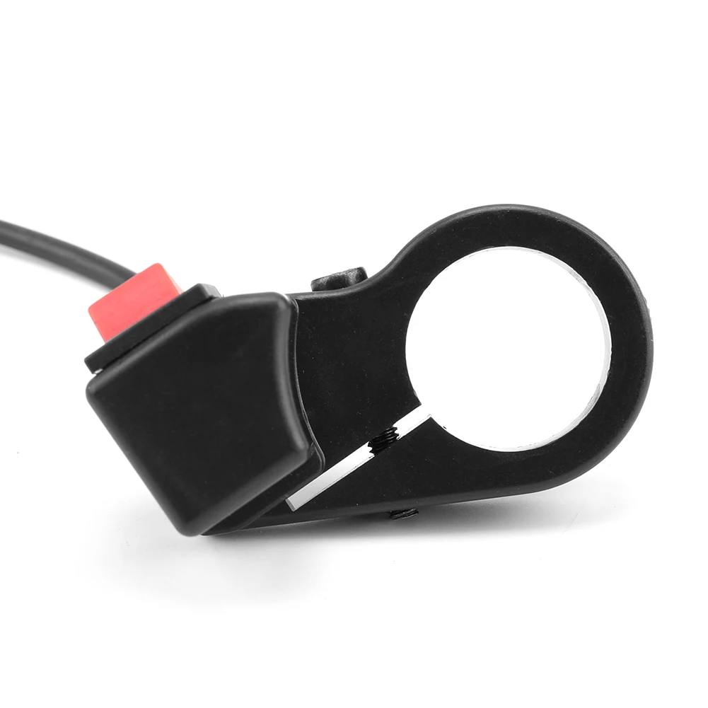 Interruttore luci fari manubrio on/off Attrezzatura moto Interruttore luce pulsante ON OFF per moto