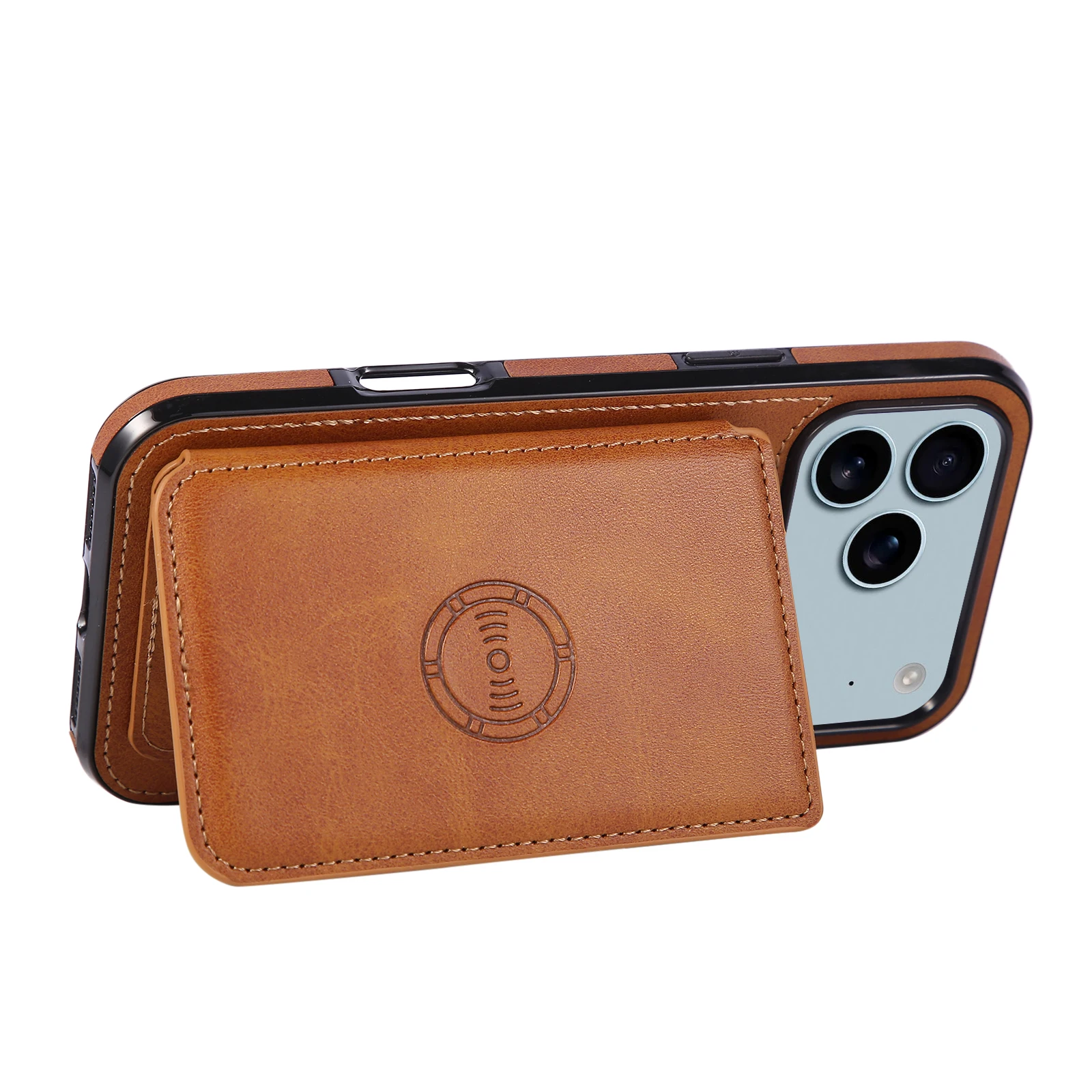 Funda de teléfono de cuero con - Leather Work Bag reseña y precio
