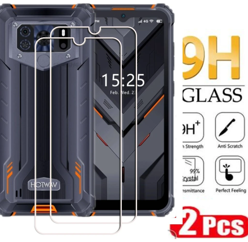 

2 шт. 9H HD закаленное стекло для Hotwav W10 Pro 6,52 "HotwavW10Pro HotwavW10 WP10Pro Защитная пленка для экрана
