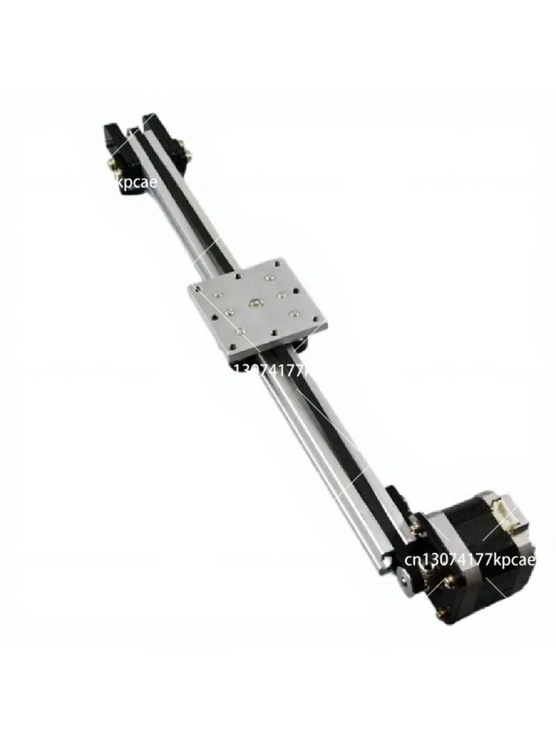 100mm75mm Linear Slider Synchronous Belt Double Bearing Guideway Slide Table Stroke 42Stepper Motor withXH2.54-4PCable