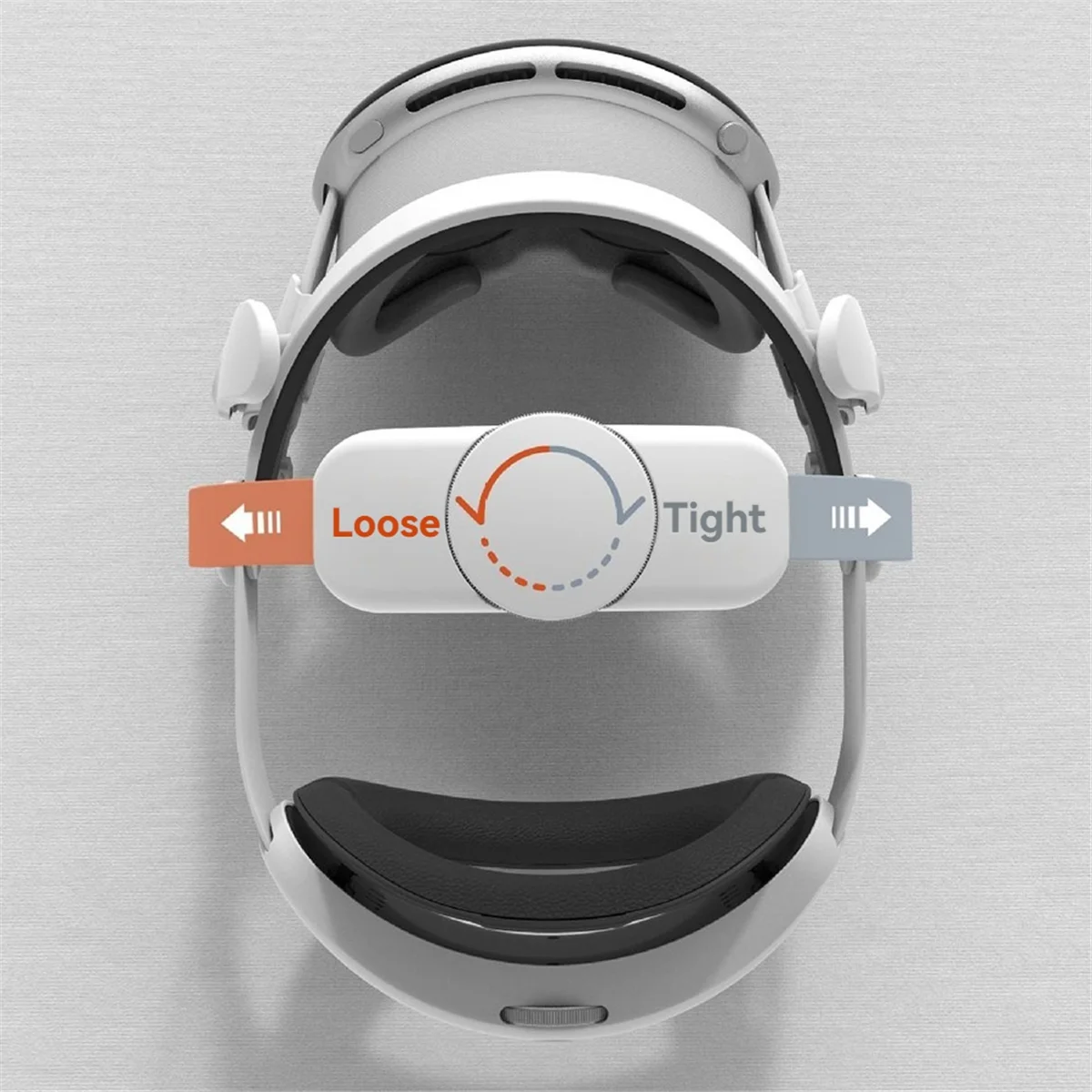 Alça de cabeça para Apple Vision Pro, alça de cabeça de esponja de substituição de acessórios VR