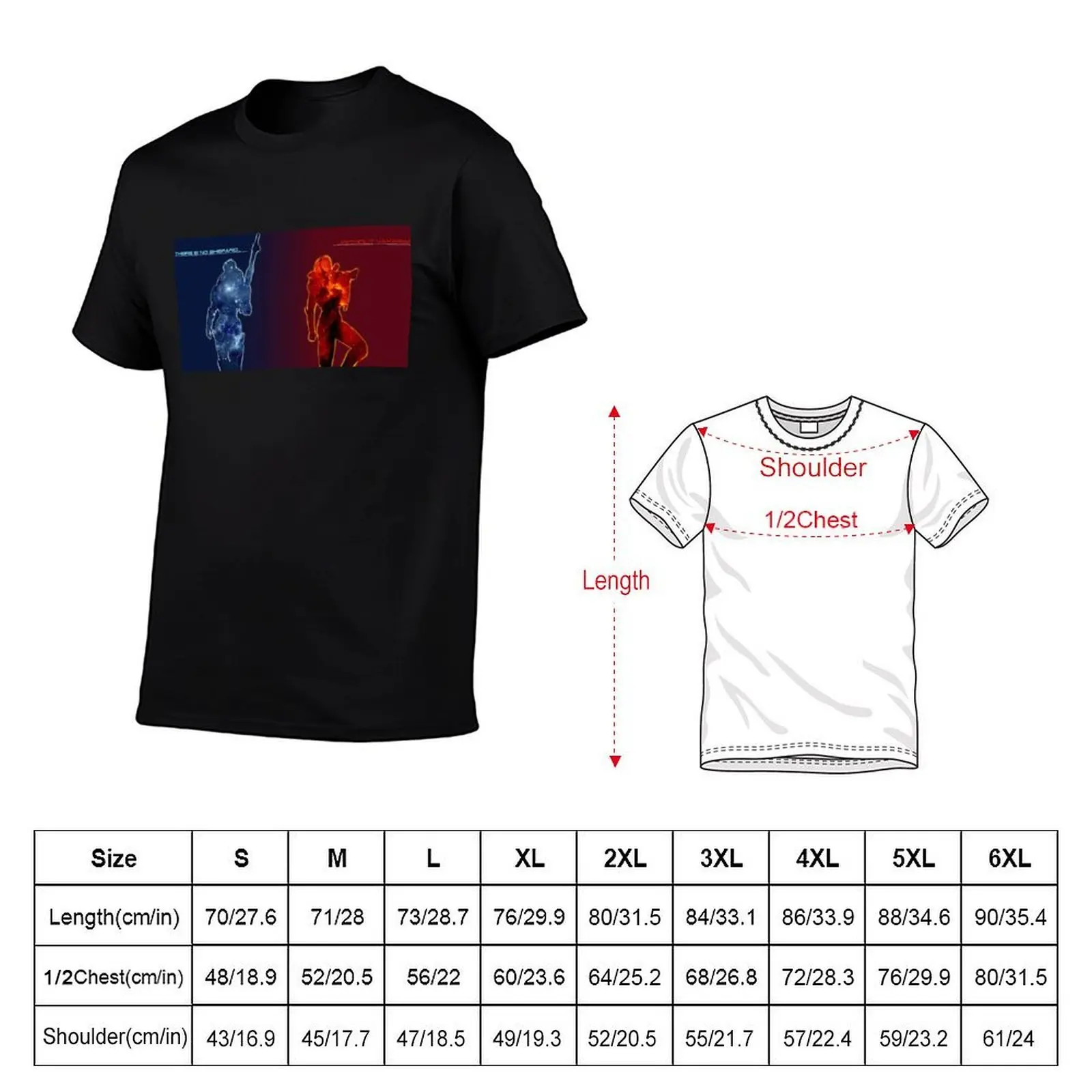 No Shepard without Vakarian T-Shirt Basic Short Sleeve T-Shirt for Men