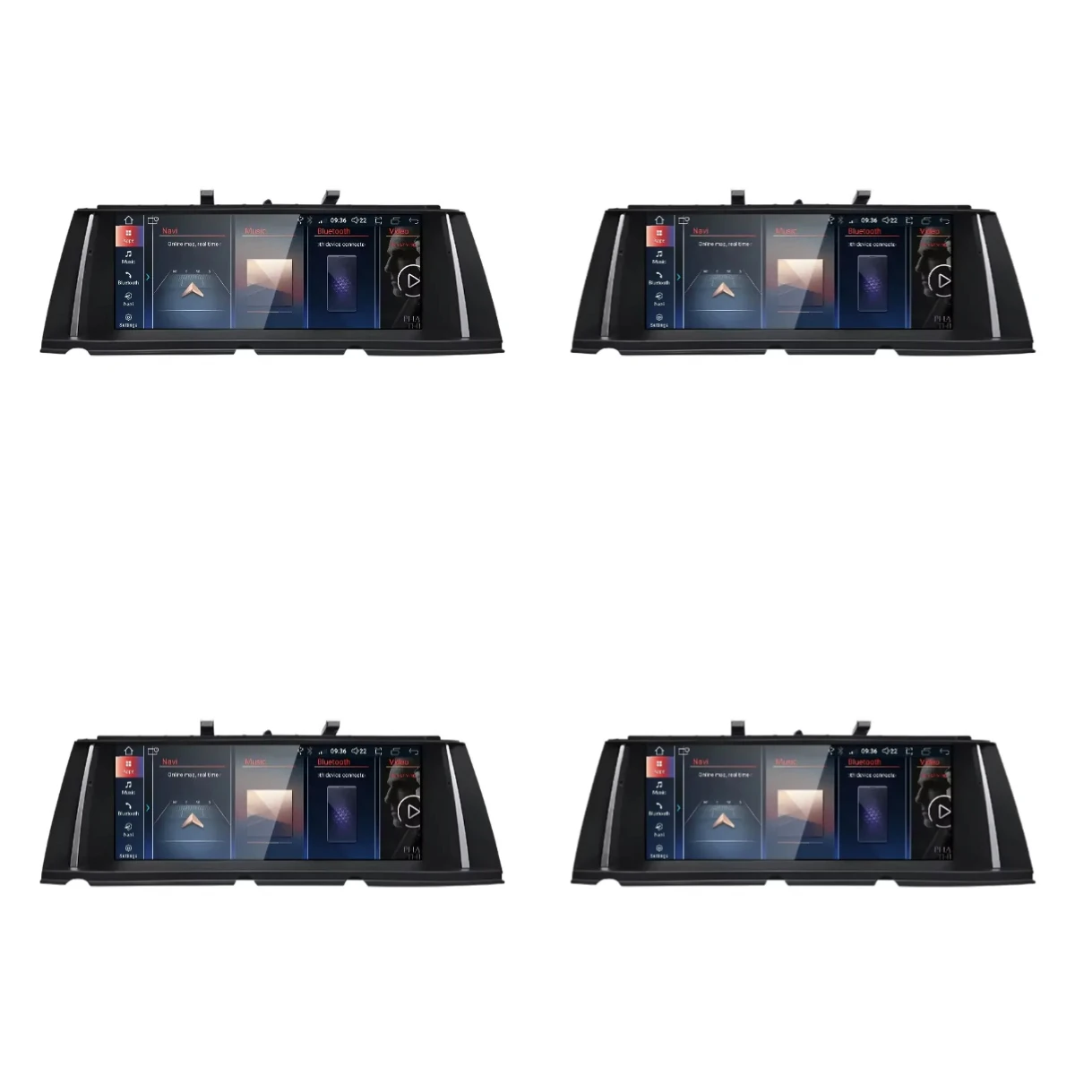 NEW ID8 8 Core 8G 128G 1920 Carplay Android Auto for 740 Series F01 F02 Car Video Player Central