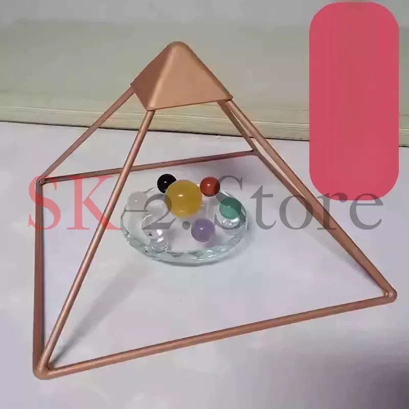 Customized Copper Pyramid Ornament for Meditation and Sleep Copper Pyramid Ornament for Meditation and Sleep
