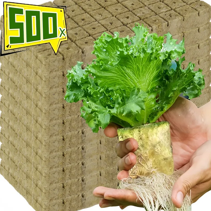 Seed growth sponge block Planting Sponge Hydroponic Cuttings Grow Media Cube Plant Propagation Grow Block for Garden Wholesale