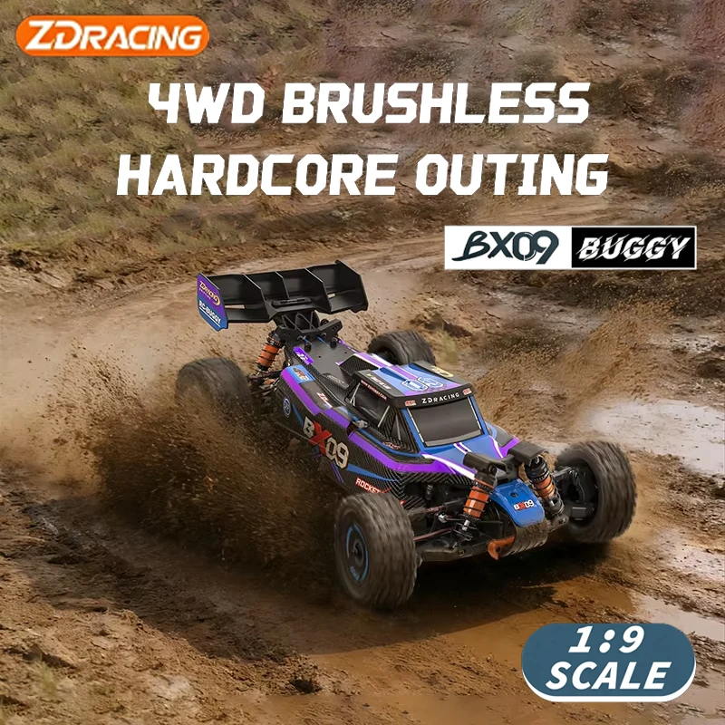 ZD BX09 1/9 scale brushless remote control electric four-wheel drive off-road vehicle model RC adult toy 3S 4S Buggy RTR