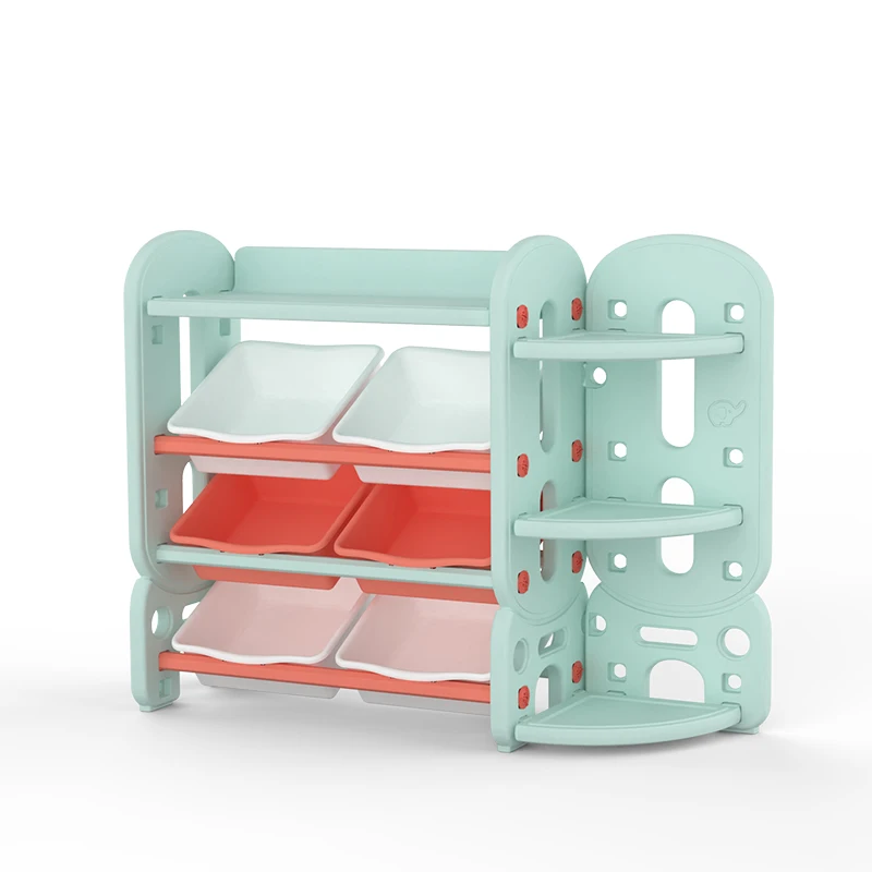 

Traditional Toy Shelf Living Room Toys Organizer Storage Kids Cabinets With Bookshelf