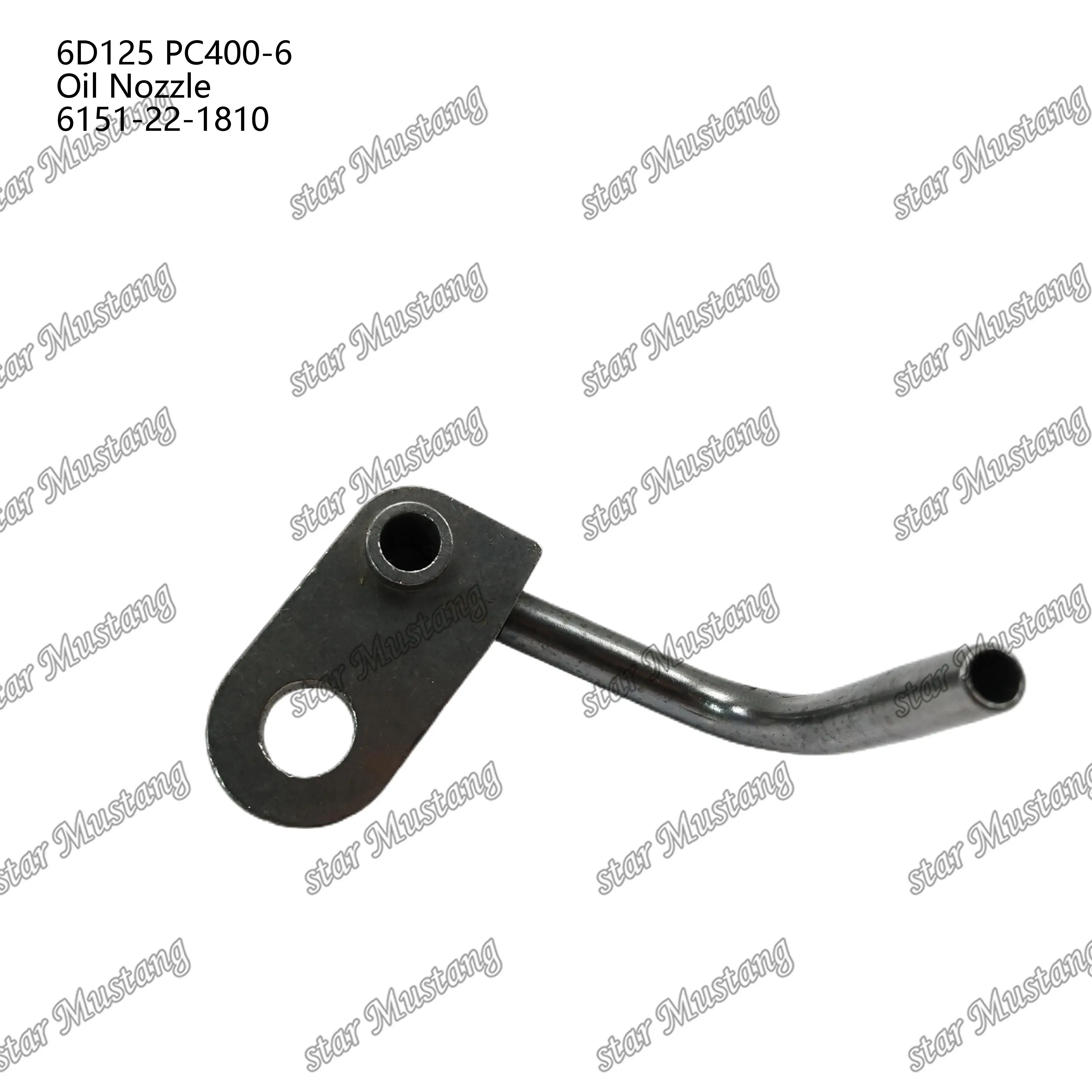 

6D125 PC400-6 Oil Nozzle 6151-22-1810 Suitable For Komatsu Engine Parts