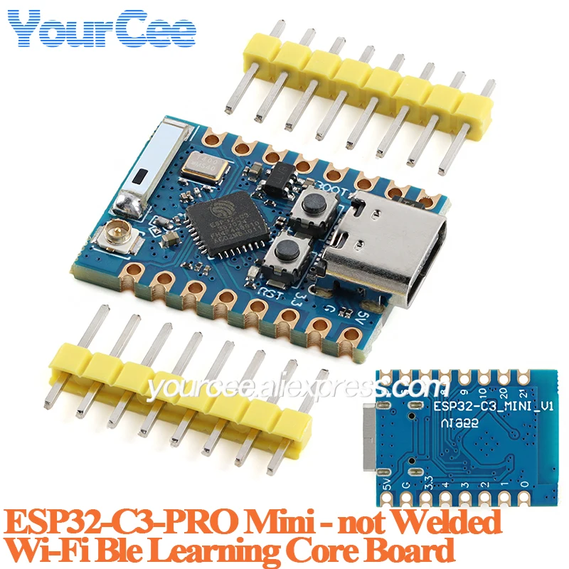 5 szt./1 szt. ESP32-C3 ESP32C3 ESP32C6 S3 H2 PRO Mini SuperMini Zero Wi-Fi Ble Programowalna Płytka Rozwojowa Moduł ESP32C3FN4 — zdjęcie produktu 4