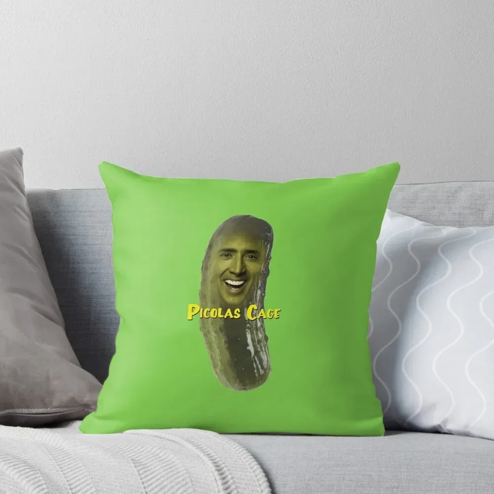 

Picolas Cage Throw Pillow Cushions Cover sleeping pillows pillow