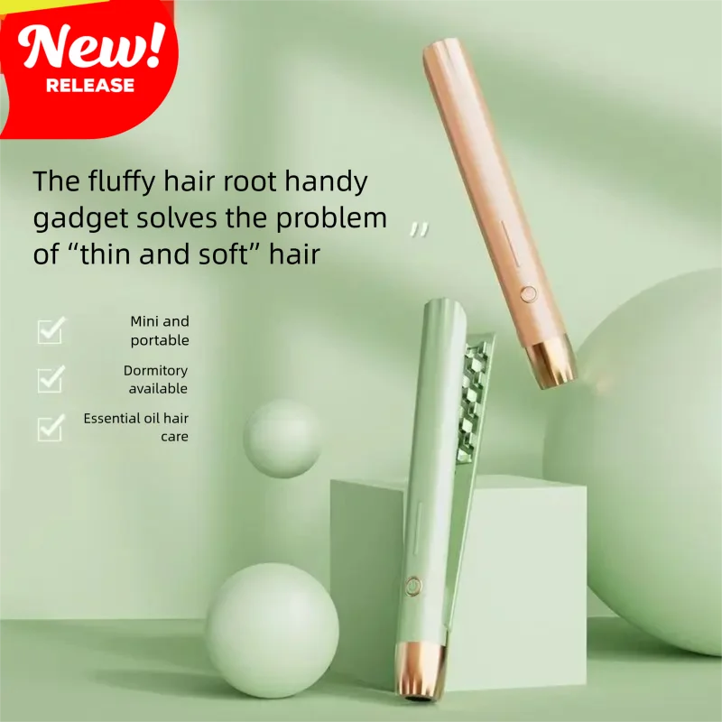 Professional Corrugated Plate Electric Hair Crimper Fluffy Heating Splint Curler Volumizing Hair Iron for Styling