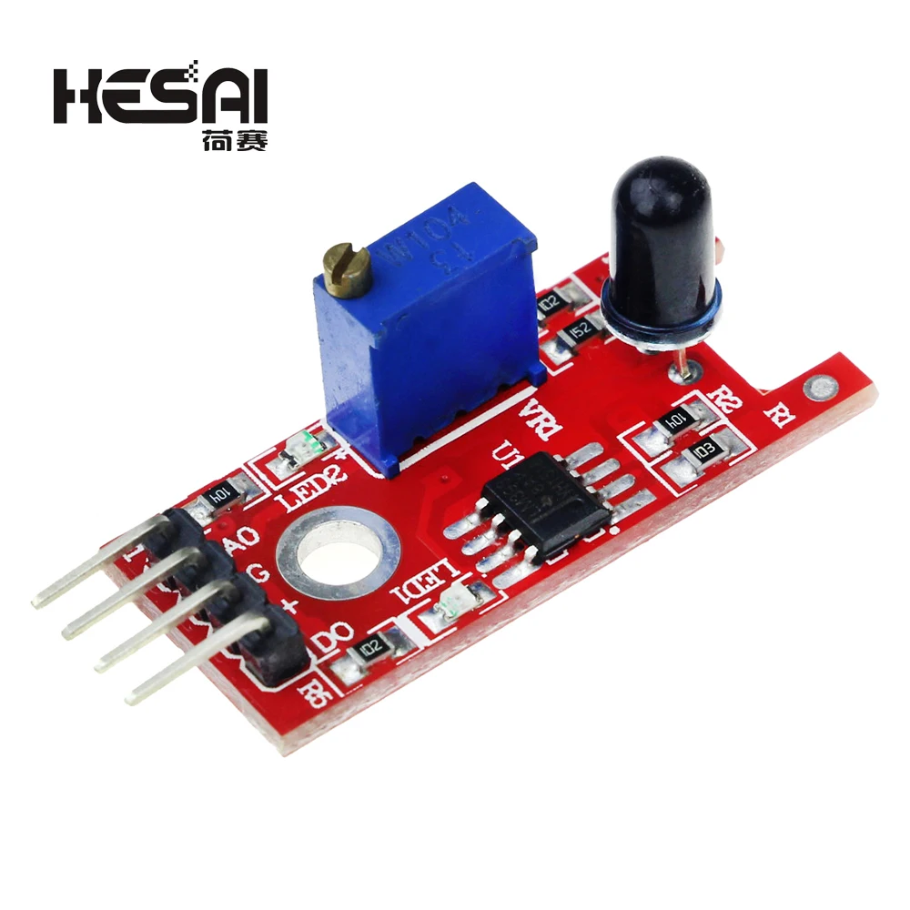 KY-026 Flame Sensor Module IR Sensor Detector For 37 Kinds of Sensors Temperature Detecting Suitable For Arduino