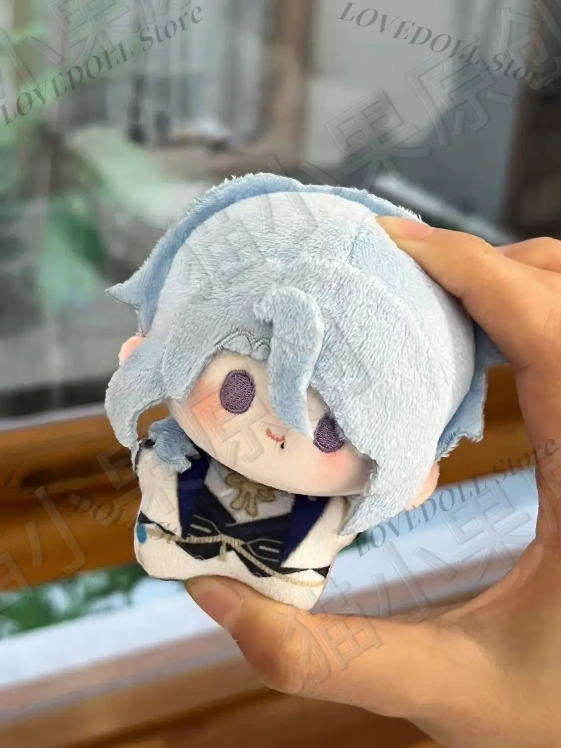 

Kamisato Ayato Genshin Impact Cartoon Printed Plush Doll Pendant Keychain Toy Anime Starfish Body Dolls Figures Gifts 10cm