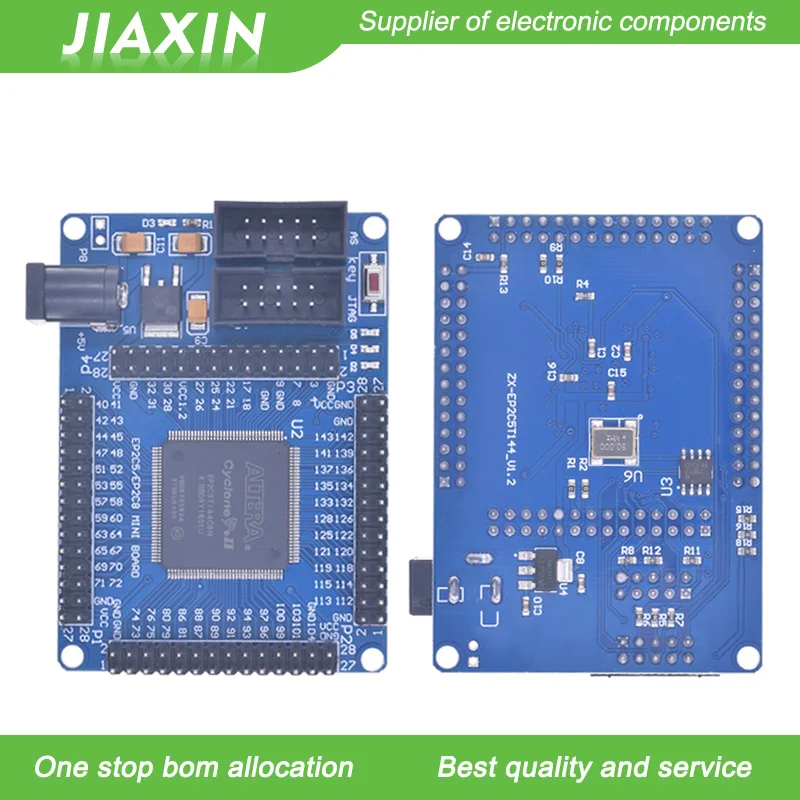 ALTERA CycloneII EP2C5T144 Minimum System Development Learning Board Module 5V EPCS4 4M Reset Switch Power Indicator EP2C5/EP2C8