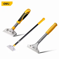 Deli 1Pcs Multiple Styles Paint Knife Multifunction Cleaning Knife Glass Floor Wall Clean Scraper Blade Household Hand Tools